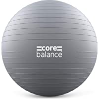 CORE BALANCE- Pelota de Pilates- Fitness- Yoga- Embarazo- Fitball para Ejercicios Gimnasia - Muy Resistente – Tamaño…
